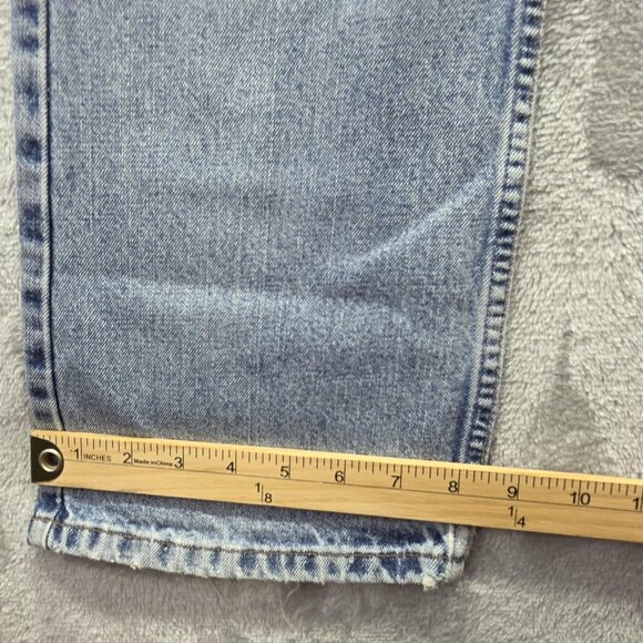 Silver Jeans Mens Jeans 28x32 Light Wash Blue Button Fly Straight Leg Denim - Picture 13 of 13